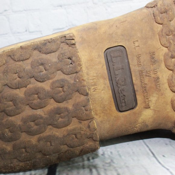 LL Bean Gore-Tex Insulated Duck Bean Boots Size 9 - Picture 7 of 9